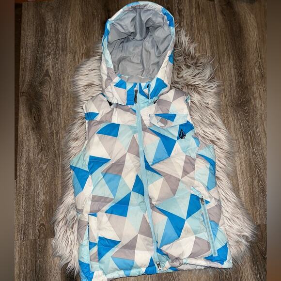 Volcom women’s duck down puffer vest - Picture 1 of 16